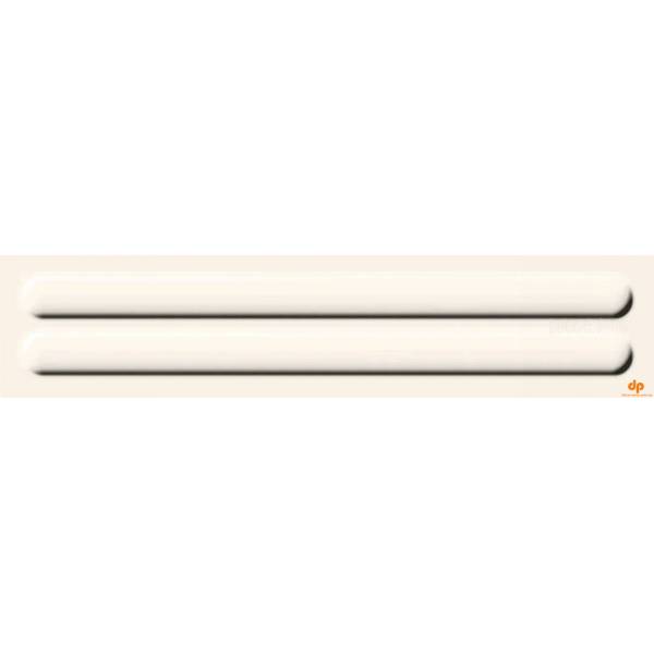 Плитка стінова Monpelli White Cegielka D STR Блиск 65x298 Paradyz