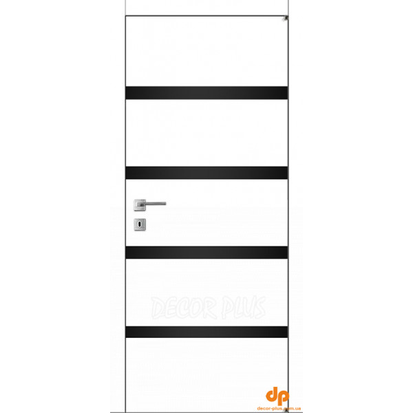 Міжкімнатні двері ВАШІ ДВЕРІ Авангард А5 4S біла