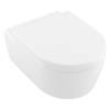 5656HR01 AVENTO Унітаз підвісний DirectFlush з кришкою QuickRelease/SoftClosing, White Alpin (1 сорт)