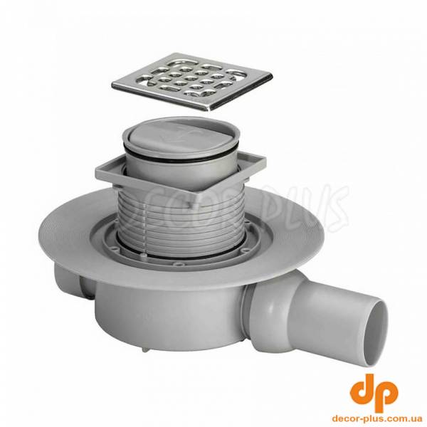 583217 Advantix Трап 100х100 d-50 з сухим затвором (1 сорт)