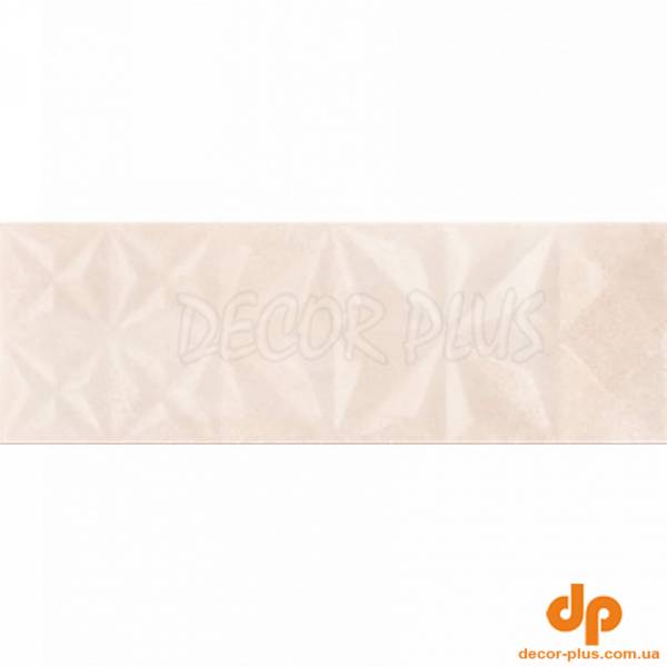 Кахель д/стіни CLOUD BEIGE GLOSSY STRUCTURE 25х75
