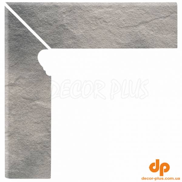 Клінкер SOLAR GREY SCURTING LEFT STRUCTURE 8х30
