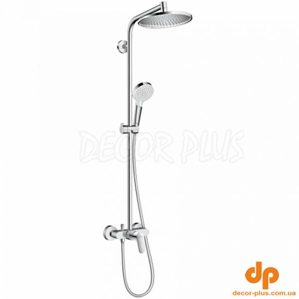 27269000 Crometta S 240 1jet Showerpipe Душова система д/душа (1 сорт)