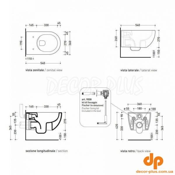 AP118S+QKCW09 APP Унітаз підвісний GoSilent+кришка Soft Close, білий (1 сорт)