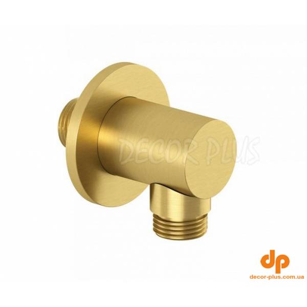 Підключення душового шланга DN 15 A-QA 65547N0-00 золото брашоване Kludi