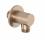 Підключення душового шланга DN 15 A-QA 65547N1-00 бронза брашована Kludi
