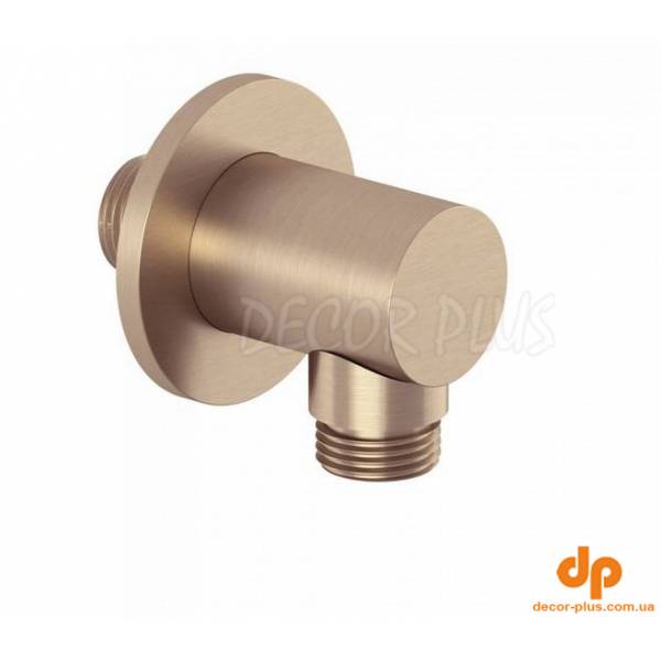 Підключення душового шланга DN 15 A-QA 65547N1-00 бронза брашована Kludi