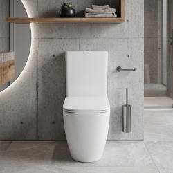 K681-063 Компакт 930 Remo Pro Square Tornado 011, приставний до стіни, безобідковий CleanOn, сидіння SLIM Duroplast із Softclose