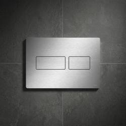 9240434 TECEsolid Панель змиву для унітазу, нержавіюча сталь, anti-fingerprint (1 сорт)