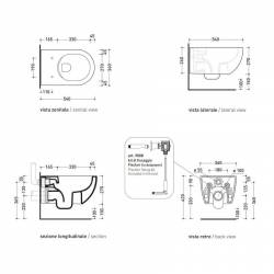 AP118S+QKCW09 APP Унітаз підвісний GoSilent+кришка Soft Close, білий (1 сорт)