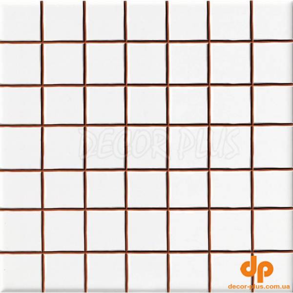 BLANCO LISO BRILLO 2,5X2,5 (1 сорт)