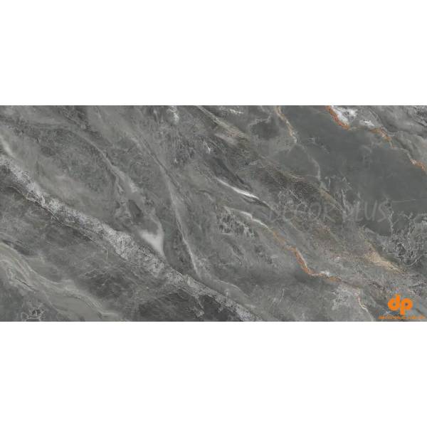 Плитка керамогранітна Materia Notte SZKL RECT LAPP CARV 600x1200 Mia Ceramika