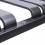 WLWAT111050K9M5E8TS1D Рушникосушка електрична Terma WARP T 1110*500 ,колір RAL 9005 mat (чорний мат), підключення E8, Split 600 
