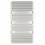 WLWAT111050K916E8TS1D Рушникосушка електрична Terma WARP T 1110*500 ,колір RAL 9016 (білий глянець), підключення E8, Split 600 W