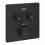 Змішувач для душу Grohtherm SmartControl 102166KF0 Black Grohe