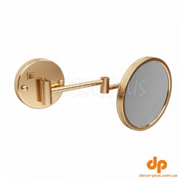 DFL53071002BG Flow Косметичне дзеркало, з підсвіткою, колір Brushed Gold PVD (1 сорт)