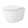 Унітаз підвісний із турбозмивом СЕТ C952 Lider Pro Oval Tornado з кришкою soft-close SZCZ1004030001 Cersanit