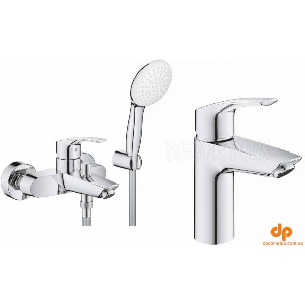 Набір змішувачів для душу 3 в 1 Eurosmart S UA123302S0 Grohe