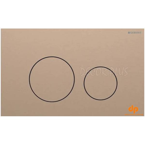 Кнопка зливу Sigma 40 Round 115.628.QB.1 Червоне золото Geberit