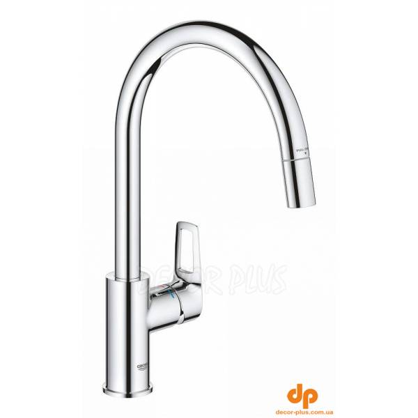 Змішувач для кухні BauLoop хром 30543000 Grohe