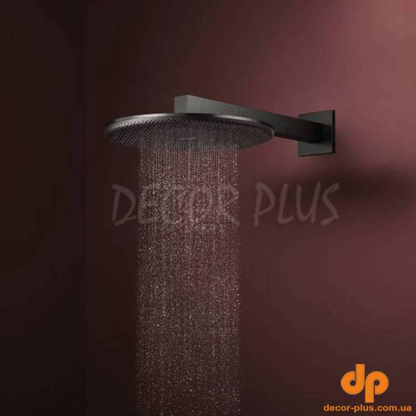 24520340 HG Raindance Alive S Верхній душ 300 1jet, brushed black chrome (1 сорт)
