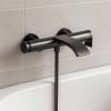 75420340 Vivenis Змішувач для ванни, brushed black chrome (1 сорт)