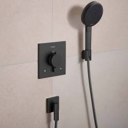 24511340 HG Raindance Alive Select S Ручний душ 125 3jet EcoSmart, brushed black chrome (1 сорт)