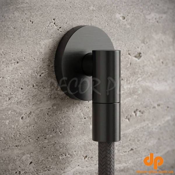 28882340 HG FixFit Fine S Шлангове підключення, brushed black chrome (1 сорт)