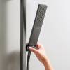 24320340 HG Pulsify E Ручний душ 100 1jet EcoSmart,  brushed black chrome (1 сорт)
