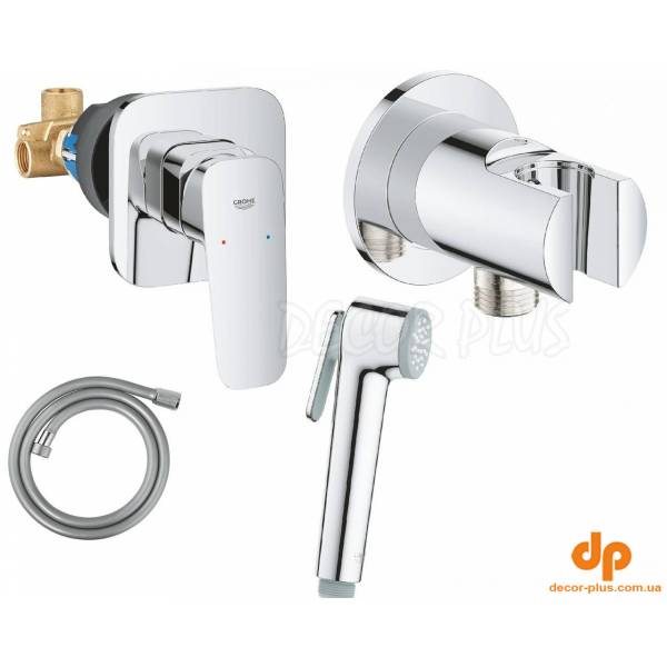 Гігієнічний душ Cubeo UA11183003 хром Grohe