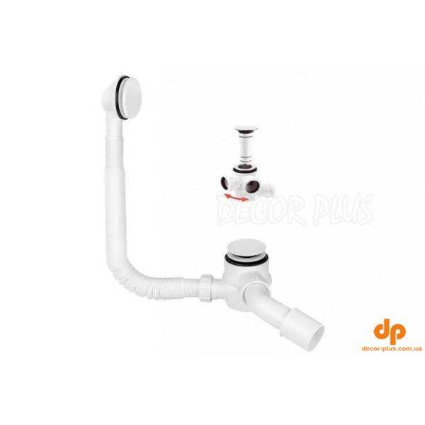 Сифон для ванни click-clack HC2600CL-WH McAlpine