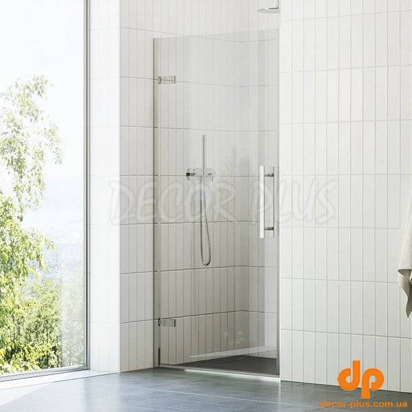 Душові двері COSD1-90 Хром Transparent X0VV70A00Z1 RAVAK