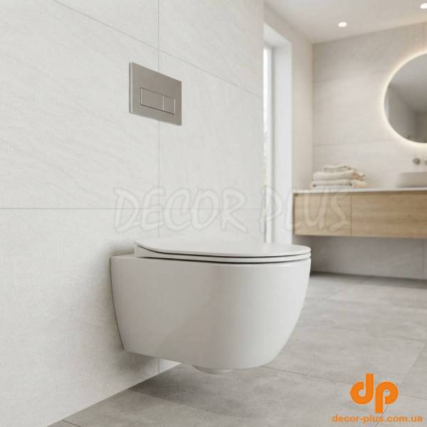 FE322-11MB00E-0000 FREE Унітаз підвісний з кришкою Soft Closing , безобідковий, White Matt (1 сорт)