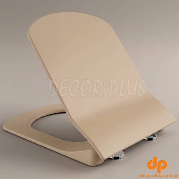KC1103.01.0800E ELEGANT Кришка для унітазу Soft Close, Cappucino Matt (1 сорт)