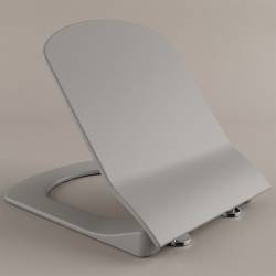 KC1103.01.1800E ELEGANT Кришка для унітазу Soft Close, Cool Grey (1 сорт)