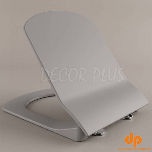 KC1103.01.1800E ELEGANT Кришка для унітазу Soft Close, Cool Grey (1 сорт)