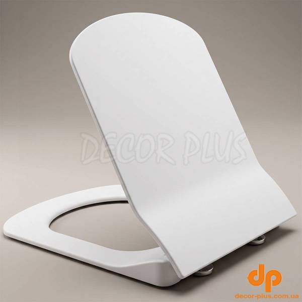 KC1103.01.0100E ELEGANT Кришка для унітазу Soft Close, White Matt (1 сорт)