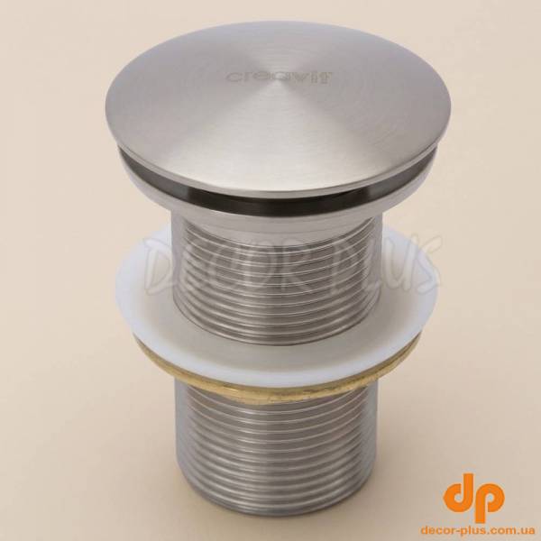 SF.SF030BN Донний клапан без переливу, Brushed Nickel (1 сорт)