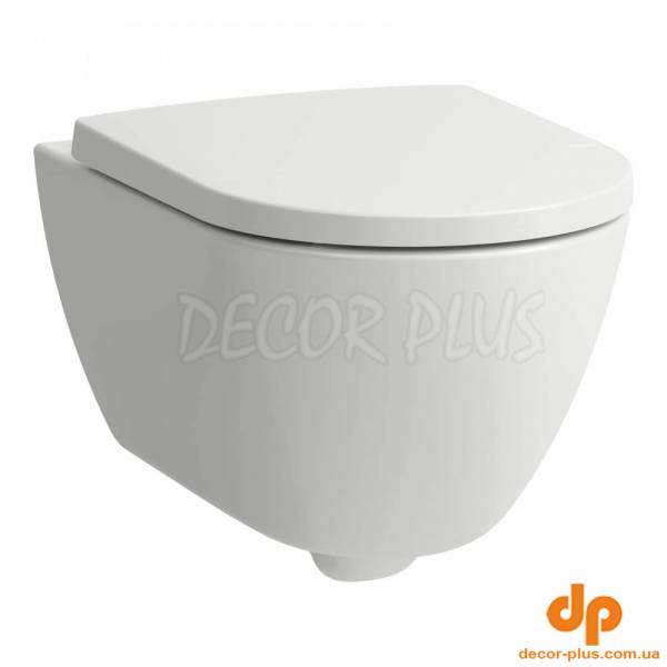 Унітаз підвісний PRO X Rimless Silent Flush з кришкою soft-close H8668600000001 LAUFEN