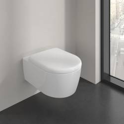 5656CL01 Skyla  Унітаз підвісний DirectFlush з кришкою QuickRelease/SoftClosing з турбозмивом, White Alpin (1 сорт)
