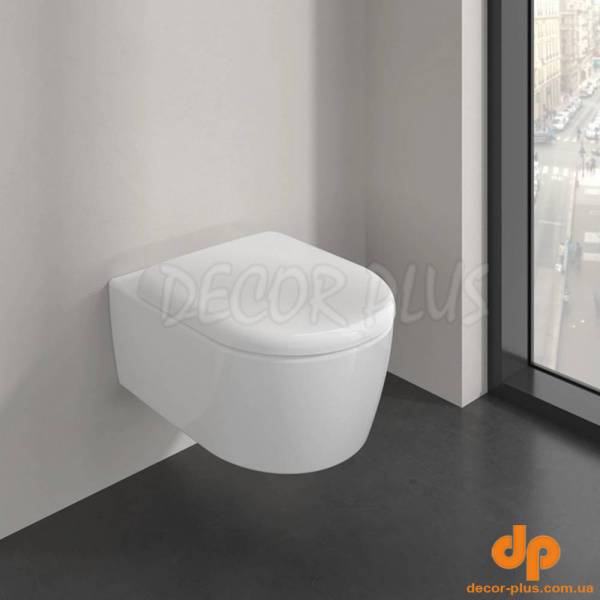 5656CL01 Skyla  Унітаз підвісний DirectFlush з кришкою QuickRelease/SoftClosing з турбозмивом, White Alpin (1 сорт)