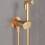550539BG Flow Гігієнічний душ, brushed gold (1 сорт)