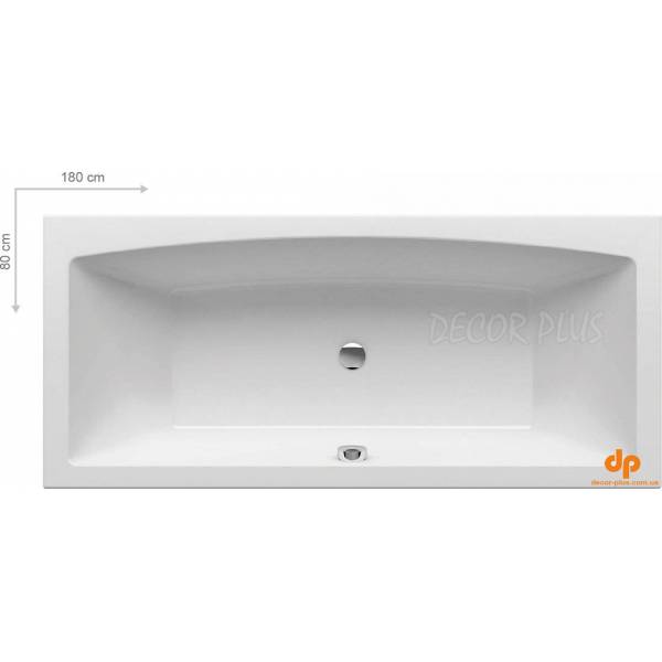 Ванна прямокутна FORMY 02 Slim 180x80 RAVAK