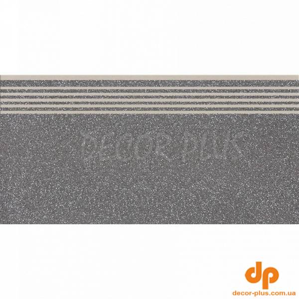 Грес MILTON DARK GREY STEPTREAD 29,8х59,8