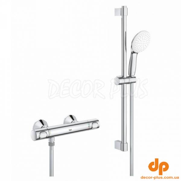 Набор GROHTHERM 500 (душ, термостат 34793000+набор душ 27924003), хром