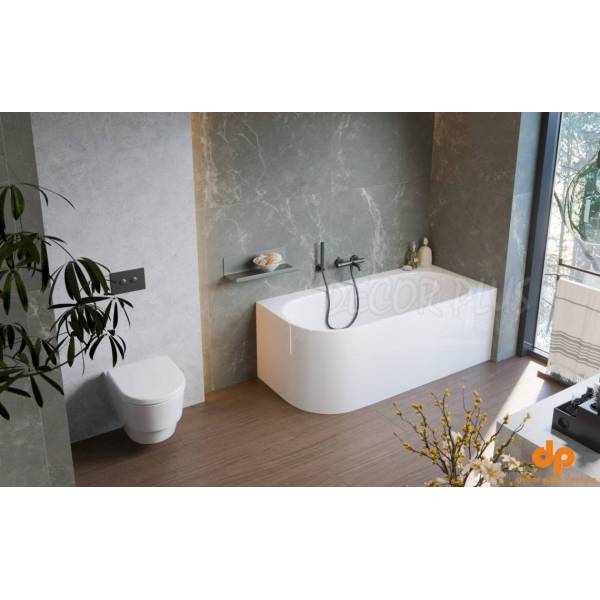 Ванна з ніжками права Vanesa Slim 175x75 RADAWAY