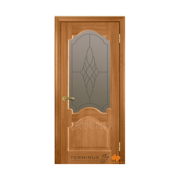 Дверь шпон Терминус Андорра (мод.8) каштан ПО
