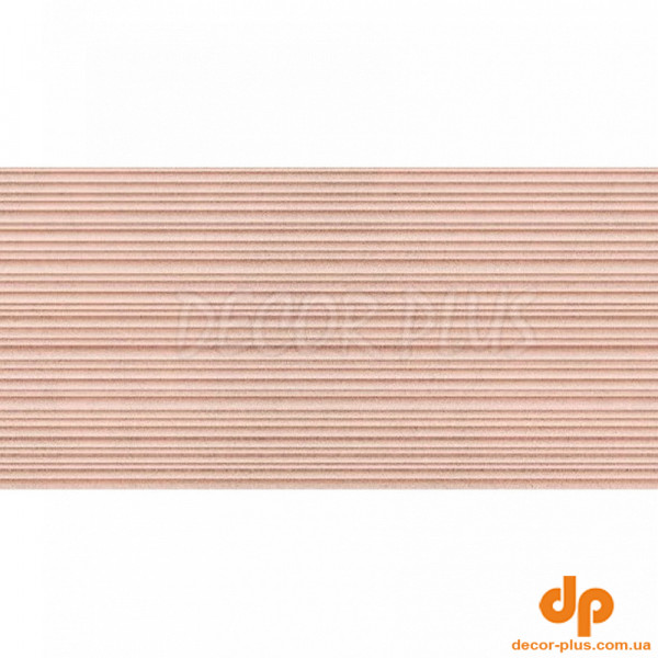 NU12BAR NUANCES ROSE RIBBED SQ. 120X60 (1 сорт)