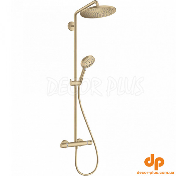 26890140 Croma Select S 280 1jet Showerpipe Душова система д/душа Brushed Bronze (1 сорт)