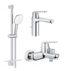 Набір змішувачів для ванни 3 в 1 Eurosmart Cosmopolitan UA126112M3 Grohe